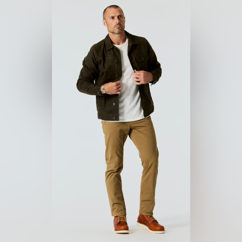 FLINT AND TINDER 365 khaki Pant - HB Straight